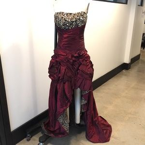Tony Bowls High Low Prom Dress